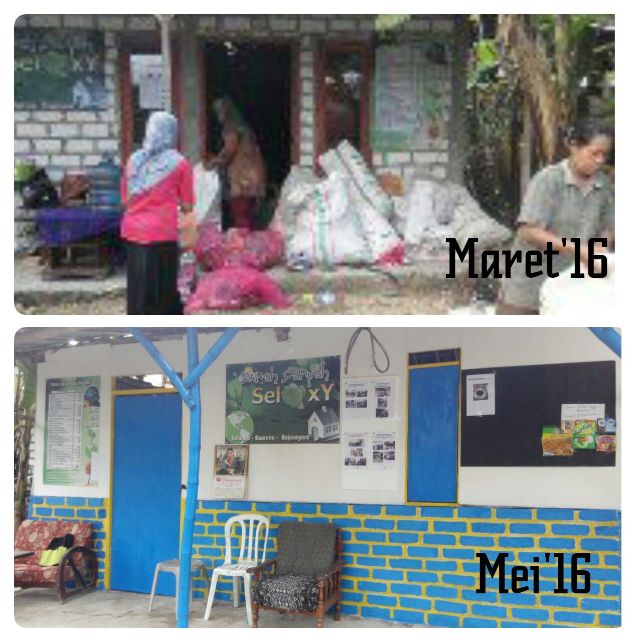 BANK SAMPAH SELOXY DESA SELOREJO KECAMATAN BAURENO SEBAGAI INSPIRATOR DESA BERSIH
