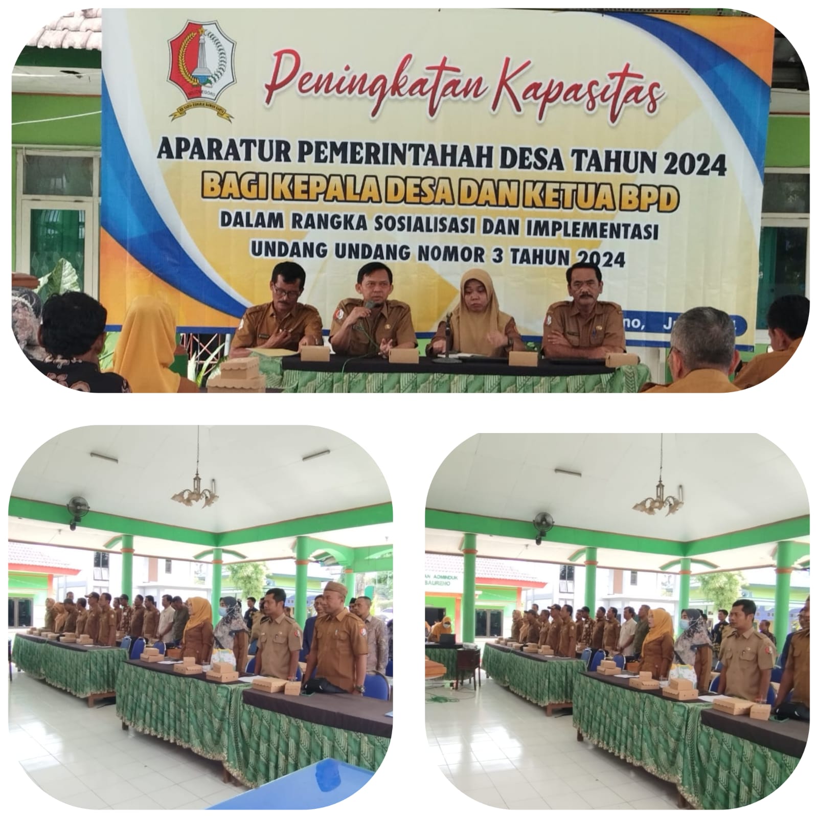 PENINGKATAN KAPASITAS APARATUR DESA SE KECAMATAN BAURENO