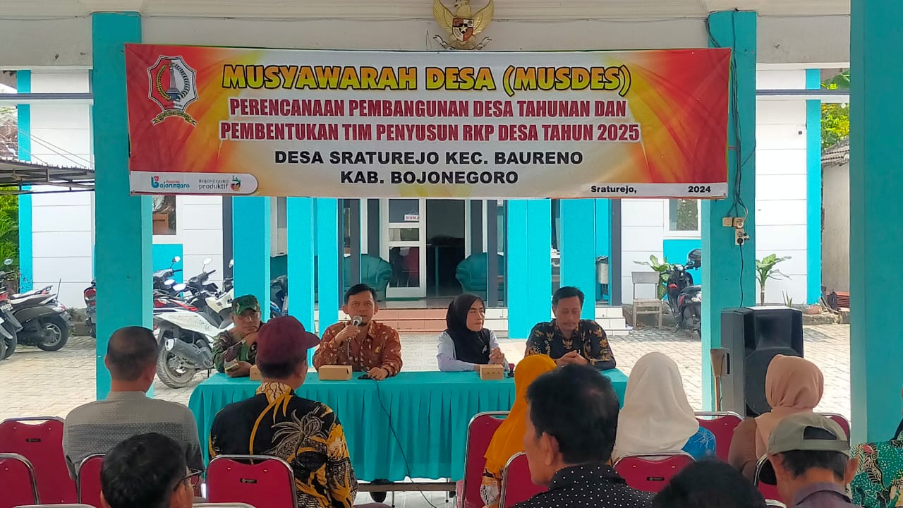 PELAKSANAAN MUSYAWARAH DESA RKPDes WILAYAH KECAMATAN BAURENO KABUPATEN BOJONEGORO