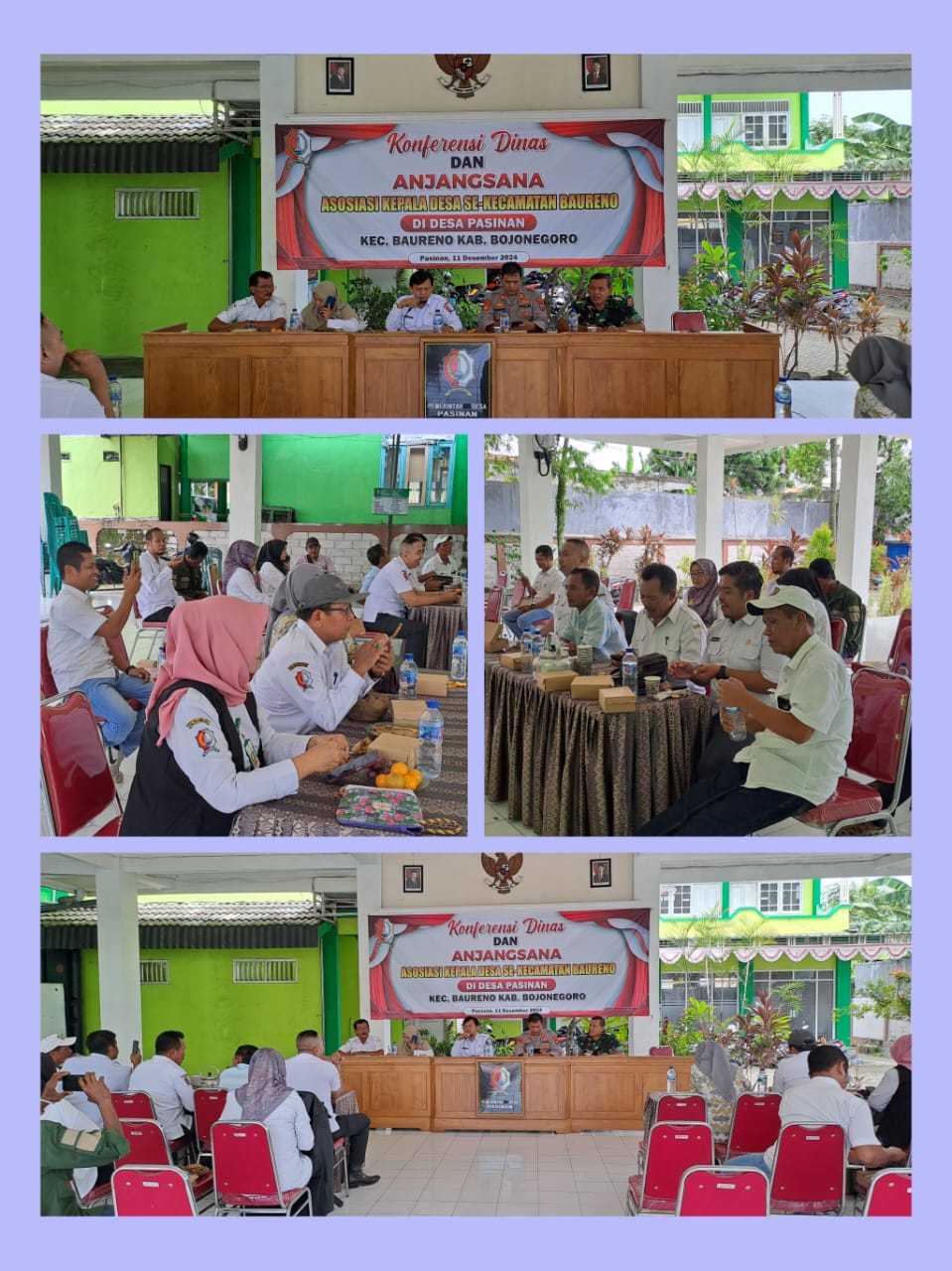 KONFERENSI KEPALA DESA SE KECAMATAN BAURENO DI DESA PASINAN