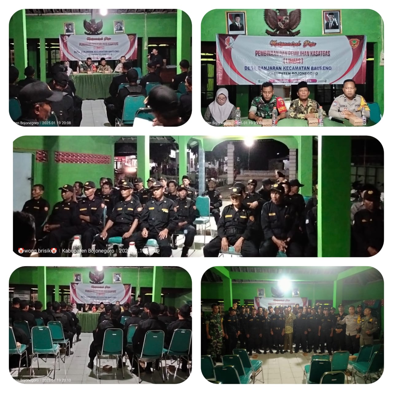 PEMILIHAN KASATGAS LINMAS DESA BANJARAN KECAMATAN BAURENO BOJONEGORO