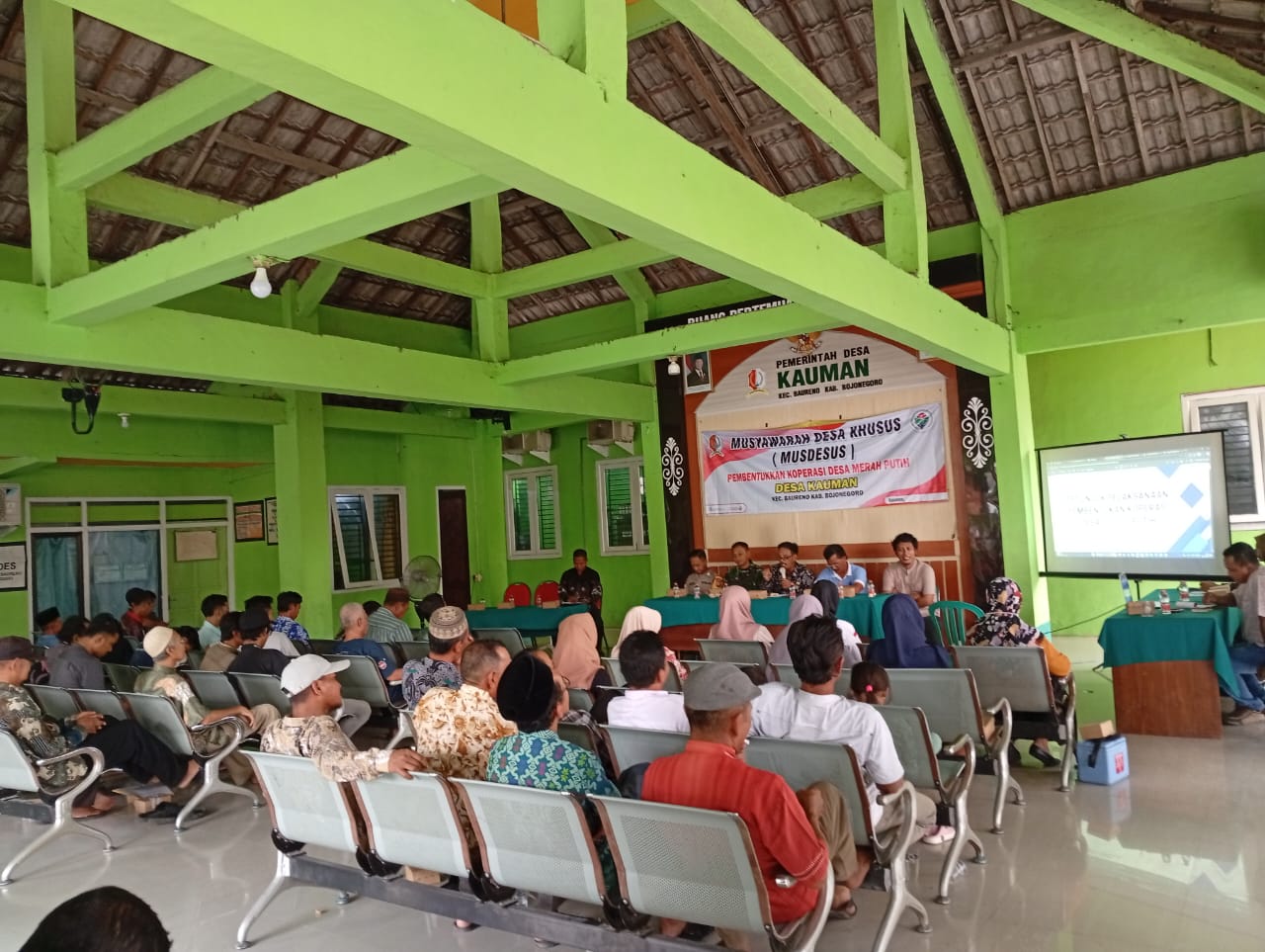 MUSYAWARAH DESA KHUSUS PEMBENTUKAN KOPERASI MERAH PUTIH