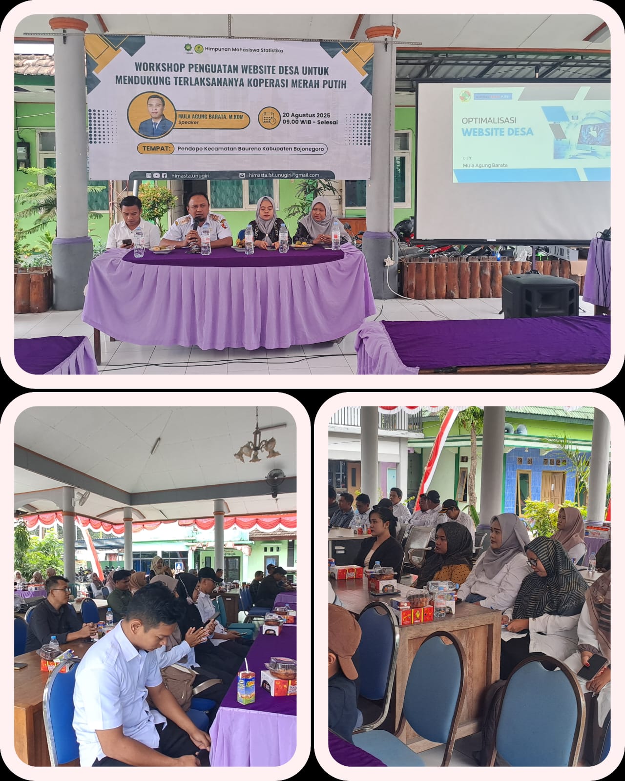 Workshop Penguatan Website Desa Dukung Koperasi Merah Putih di Kecamatan Baureno