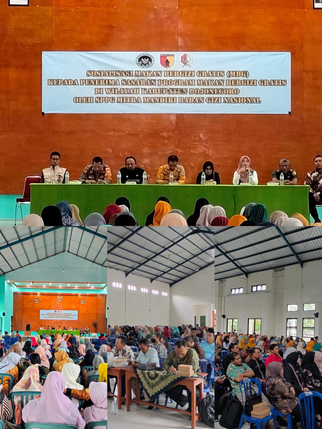 Sosialisasi Program Makan Bergizi Gratis di Kecamatan Baureno