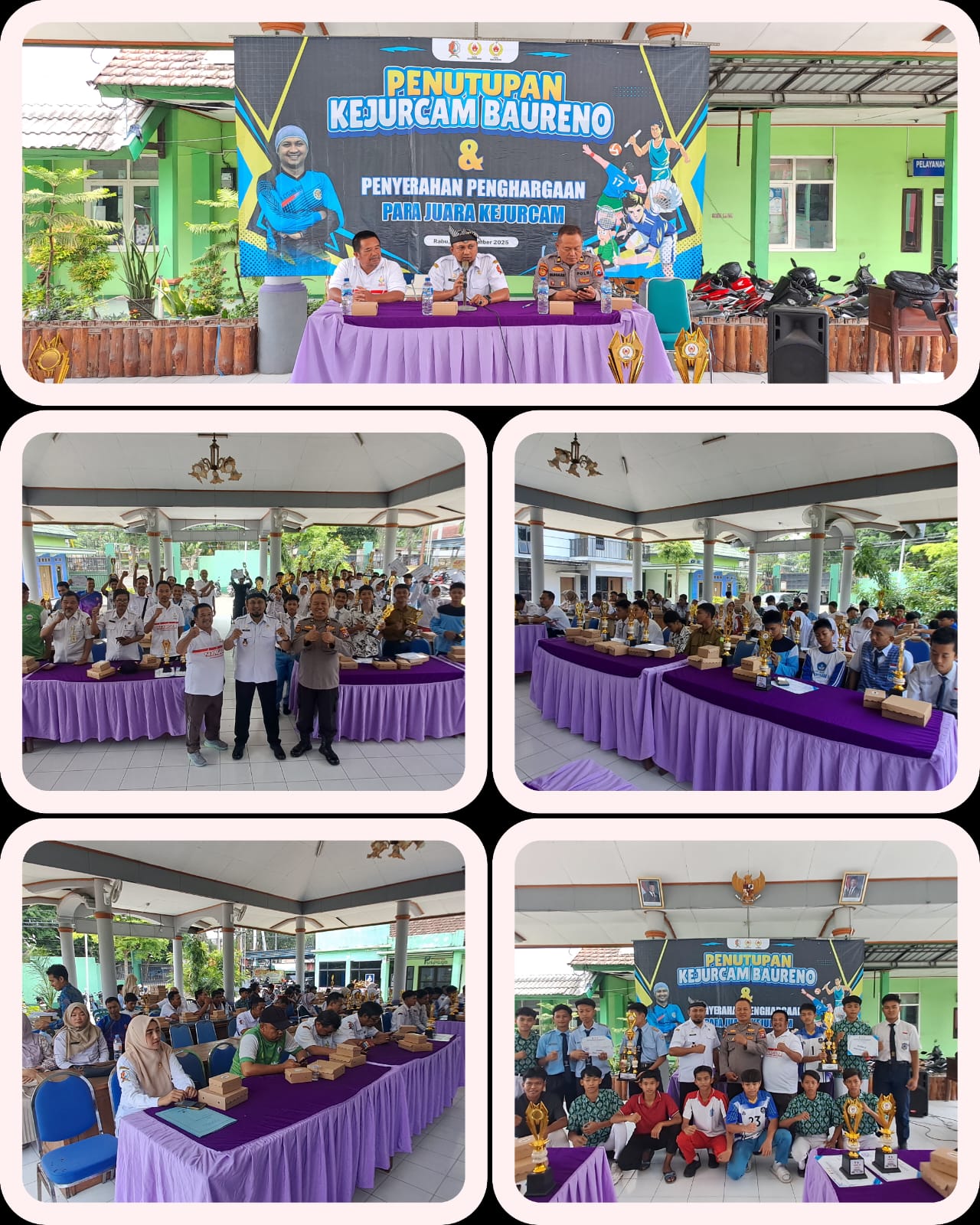 Closing Ceremony Kejurcam Baureno 2025: Ajang Sportivitas dan Prestasi Generasi Muda