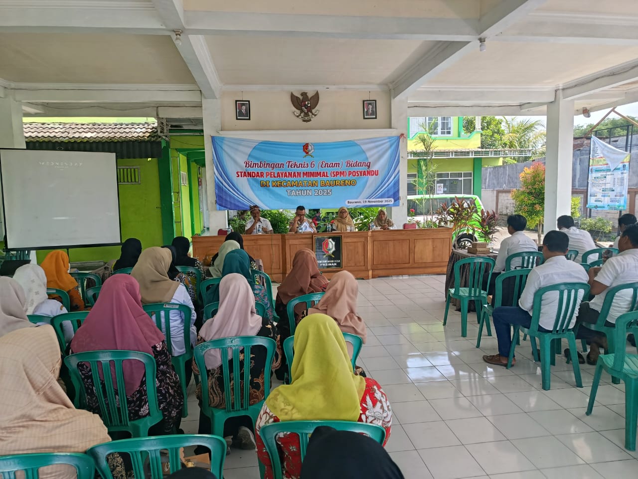 Baureno Mantapkan Implementasi 6 SPM Lewat Bimtek Kader Desa
