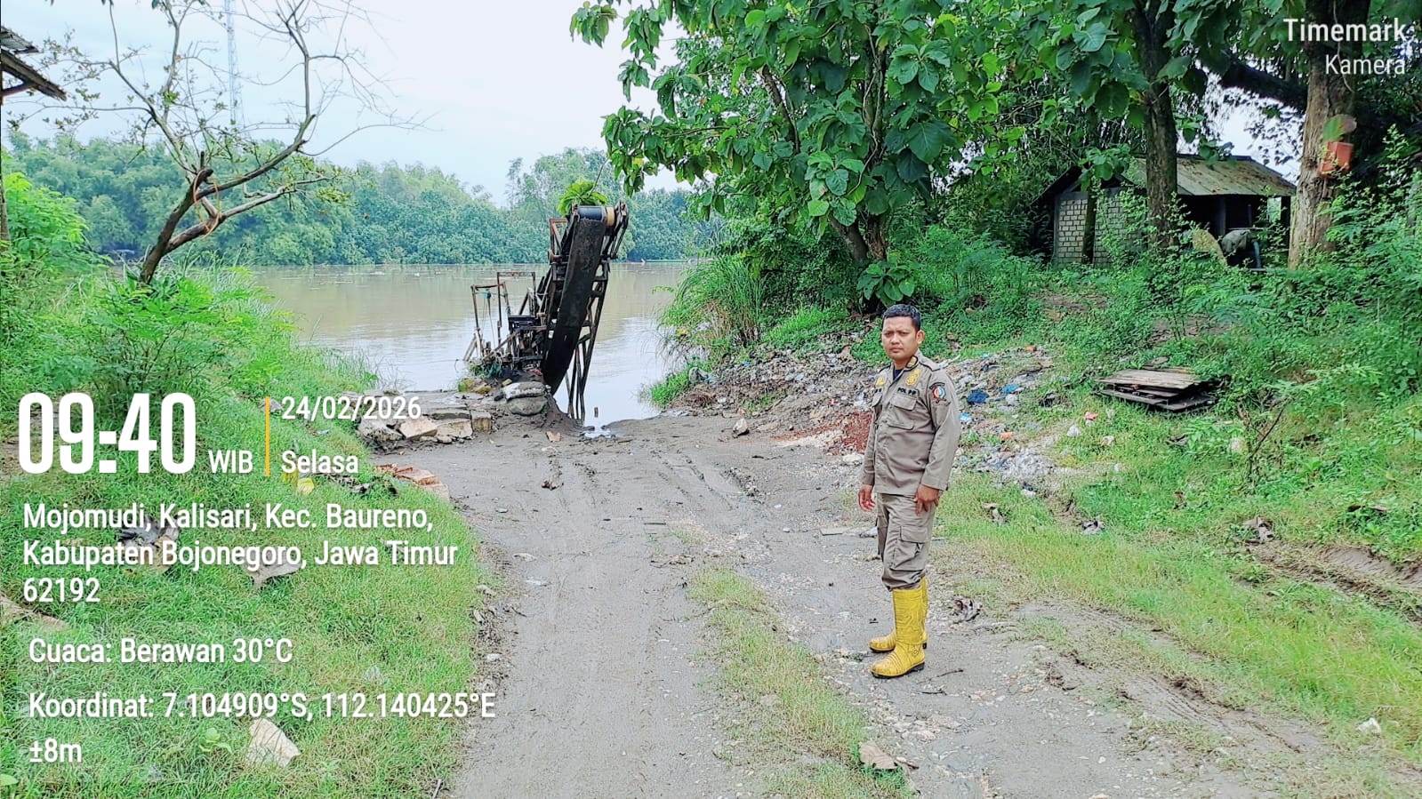 Pendataan Penambang Pasir di DAS Bengawan Solo Wilayah Kecamatan Baureno