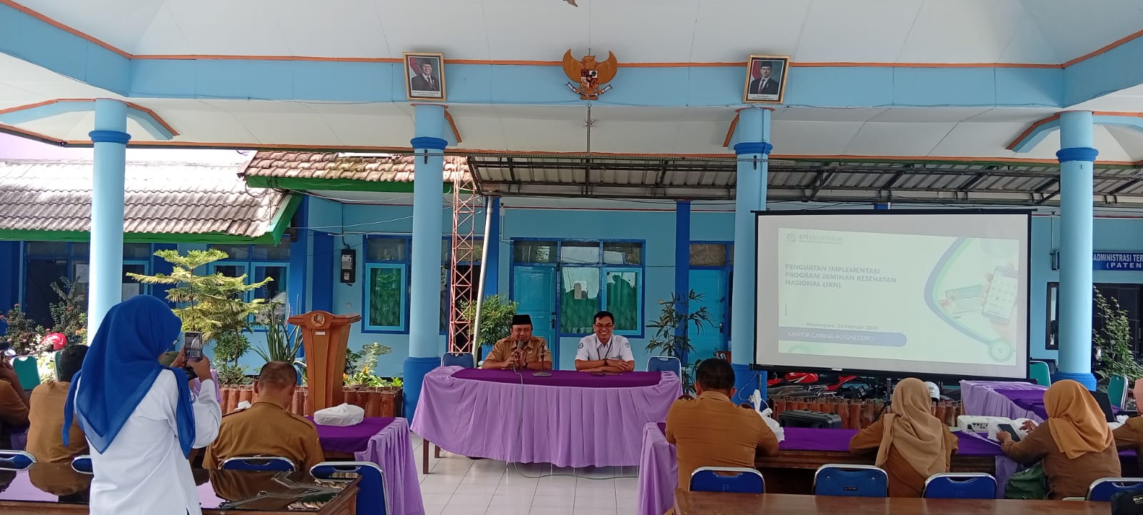 Penguatan Implementasi Program JKN Digelar di Pendopo Kecamatan Baureno