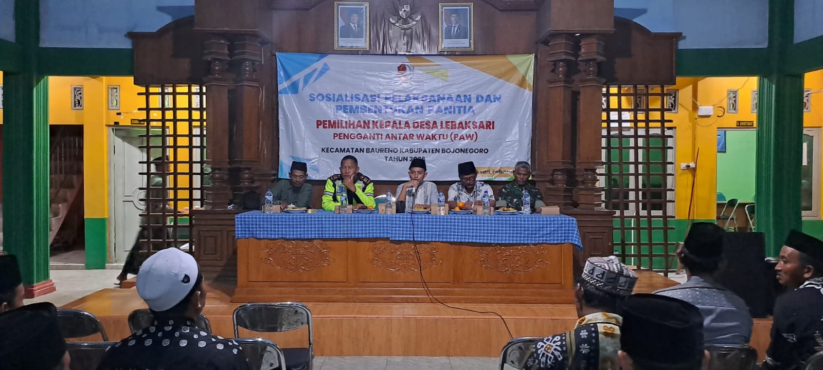 Sosialisasi dan Pembentukan Panitia PAW Kepala Desa Lebaksari Berjalan Tertib dan Kondusif