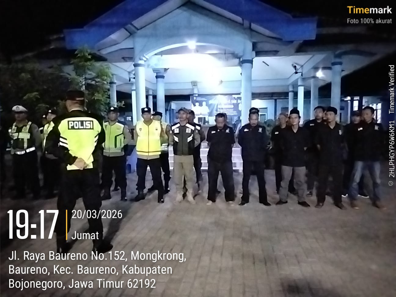 Sinergi Lintas Sektor, Apel Gabungan Kecamatan Baureno Siap Amankan Idul Fitri 1447 H