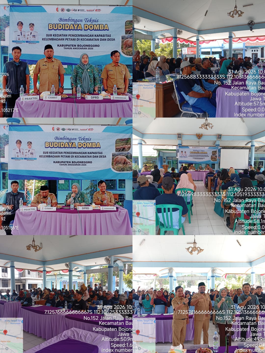 Bimbingan Teknis Budidaya Domba bagi Penerima Program PDKt di Kecamatan Baureno