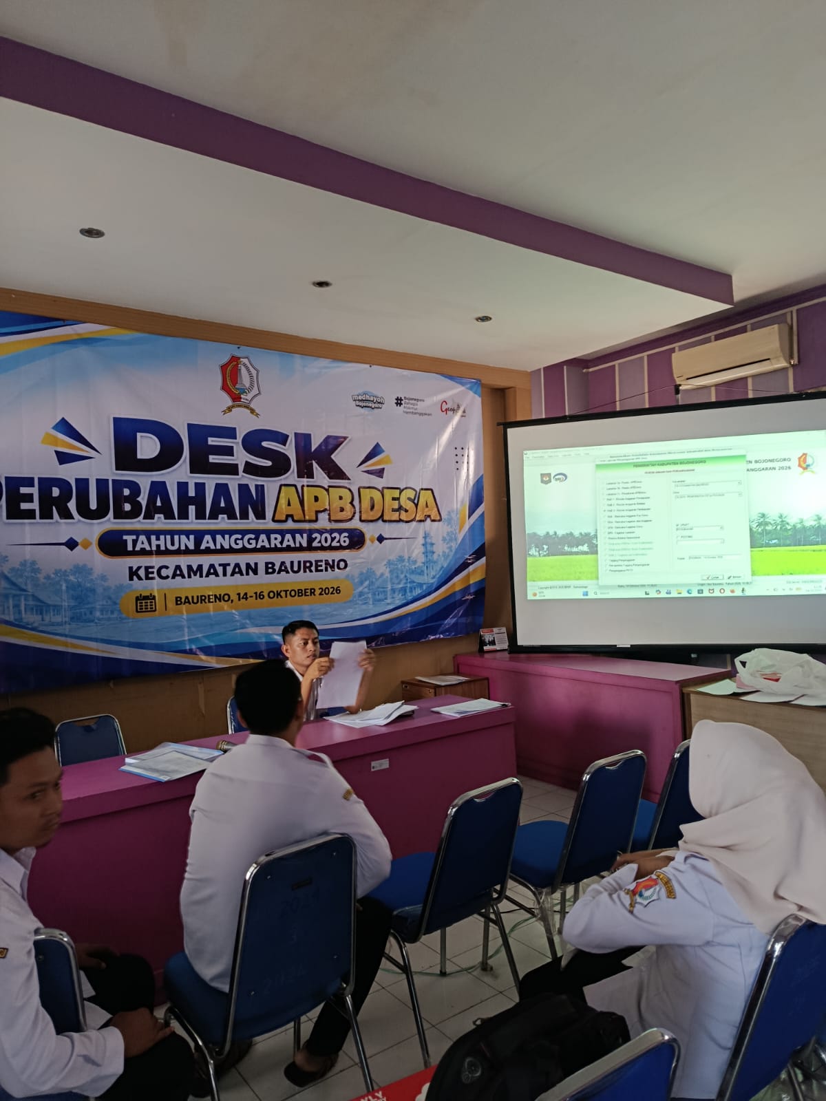 KECAMATAN BAURENO MULAI LAKSANAKAN DESK P-APBDesa TA.2026